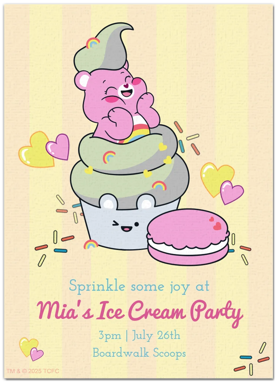 Care Bears | Ice Cream card image