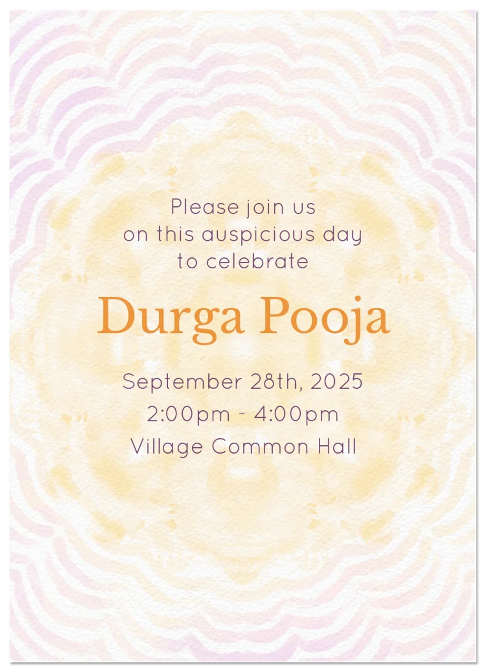 Mandala Pooja card image
