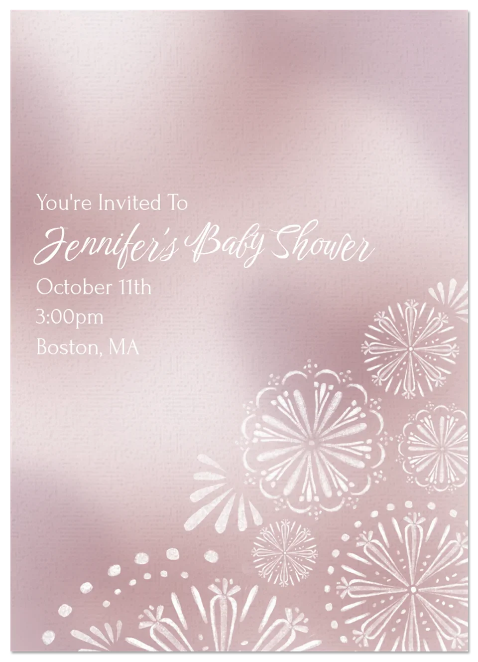 Boho Medallion Baby card image