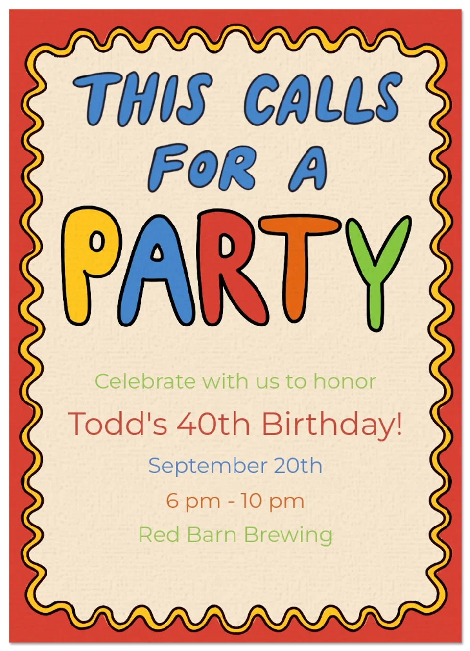 Party Calls card image