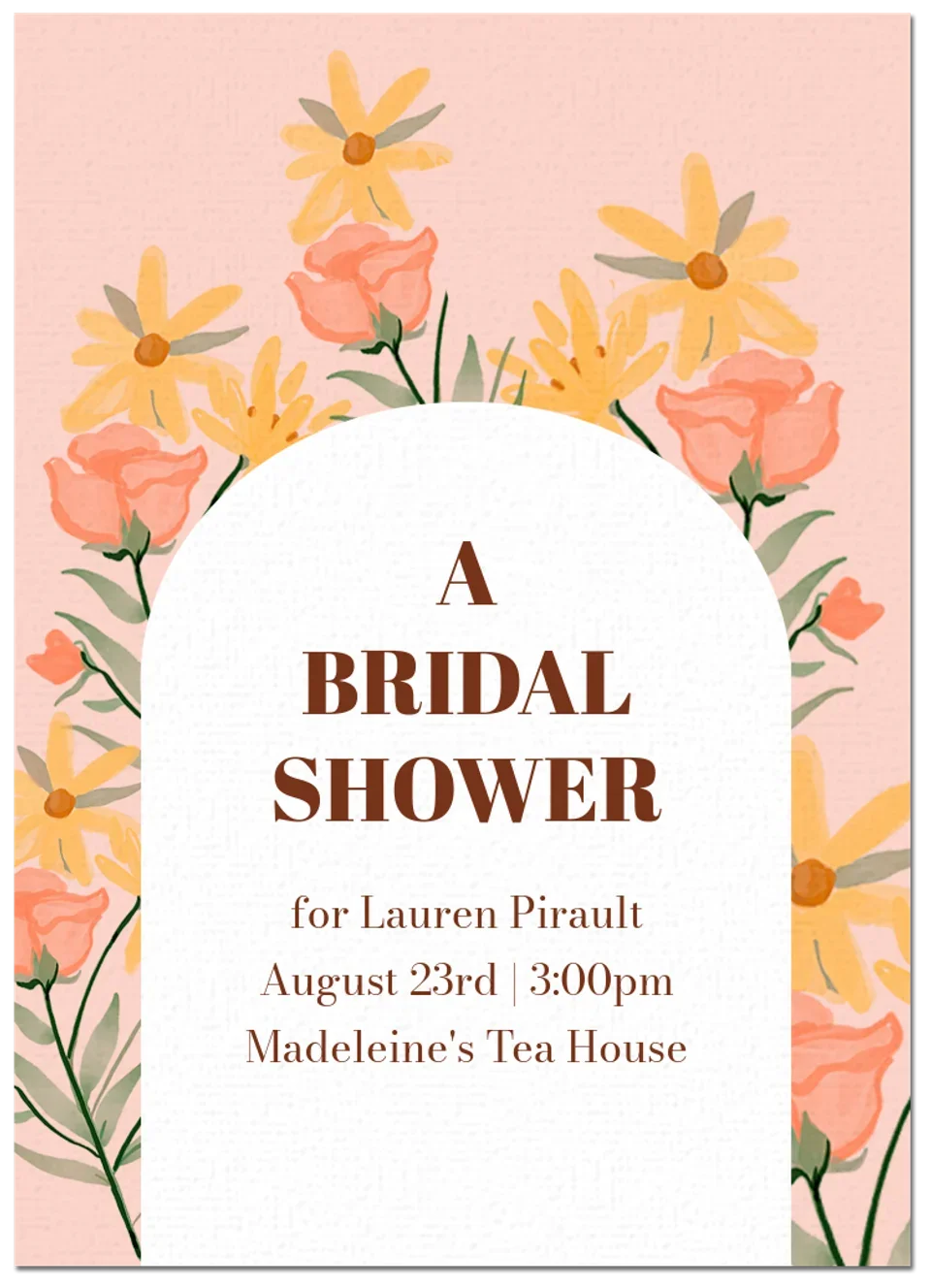 Watercolor Arch card image