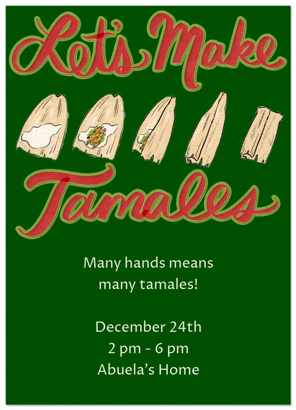 Holiday Tamale card image