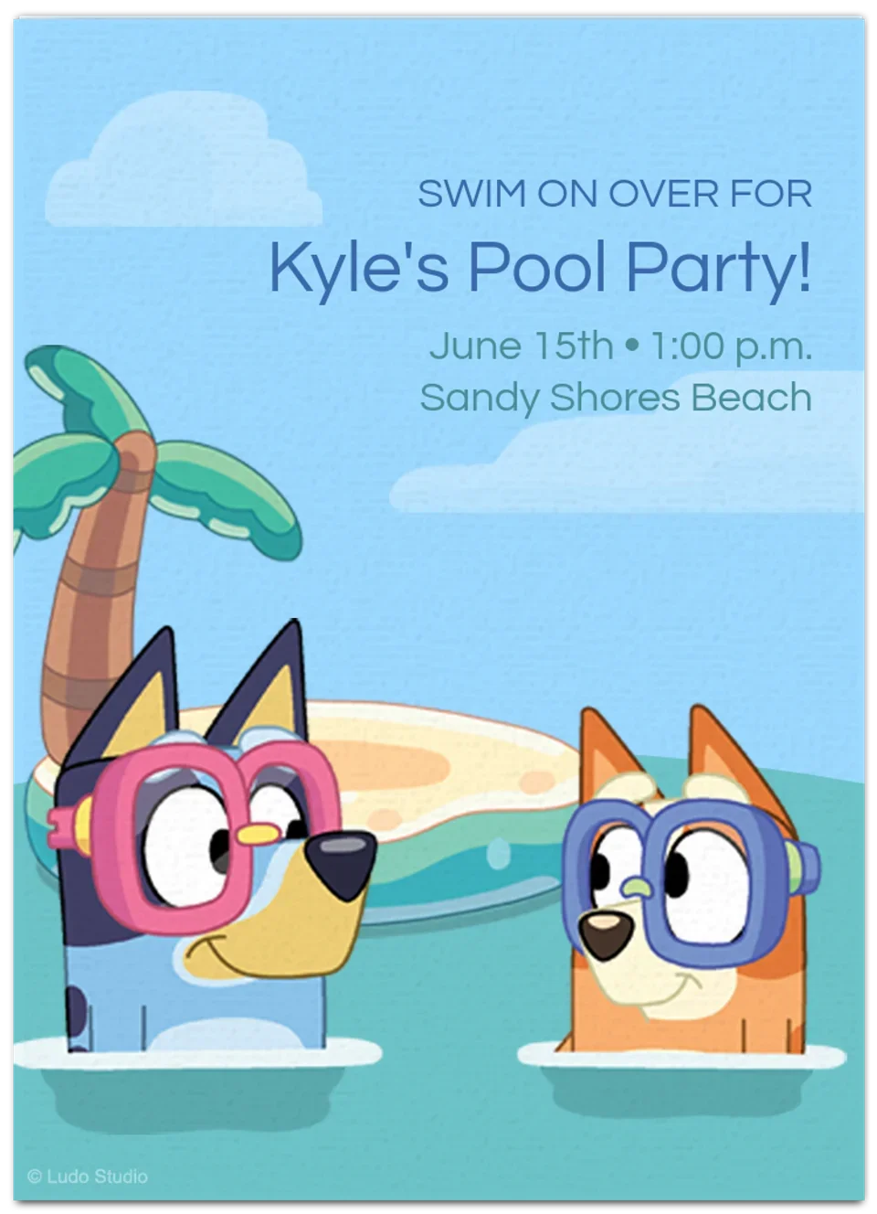 Bluey | Pool Party card image