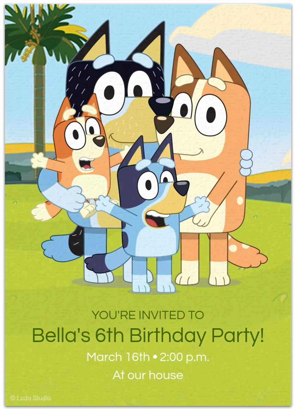 Bluey | Birthday card image