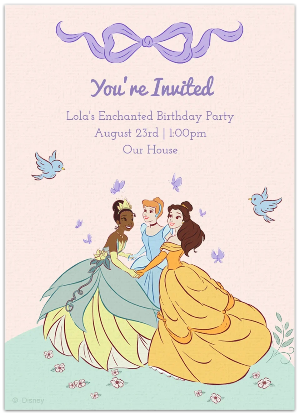 Disney Princess Friends card image