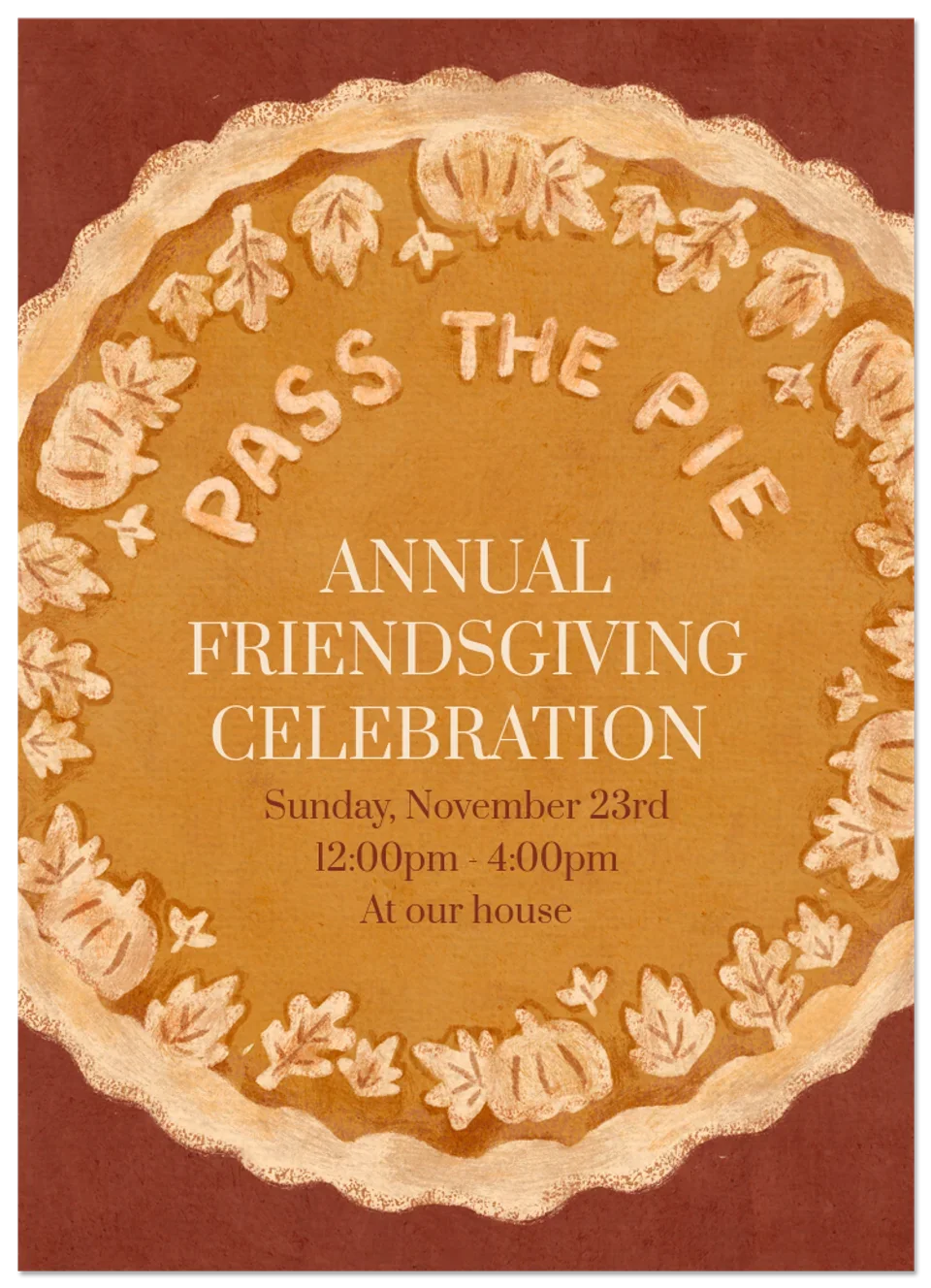 Pass The Pie card image