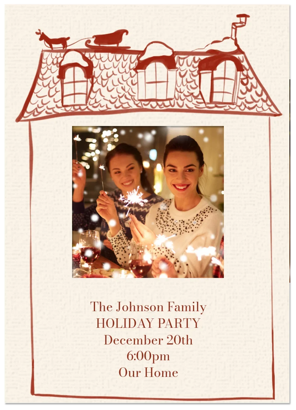 Christmas Photo card image