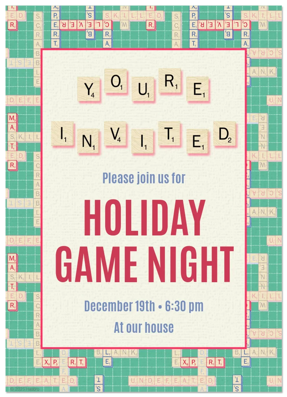 Scrabble | Game On card image