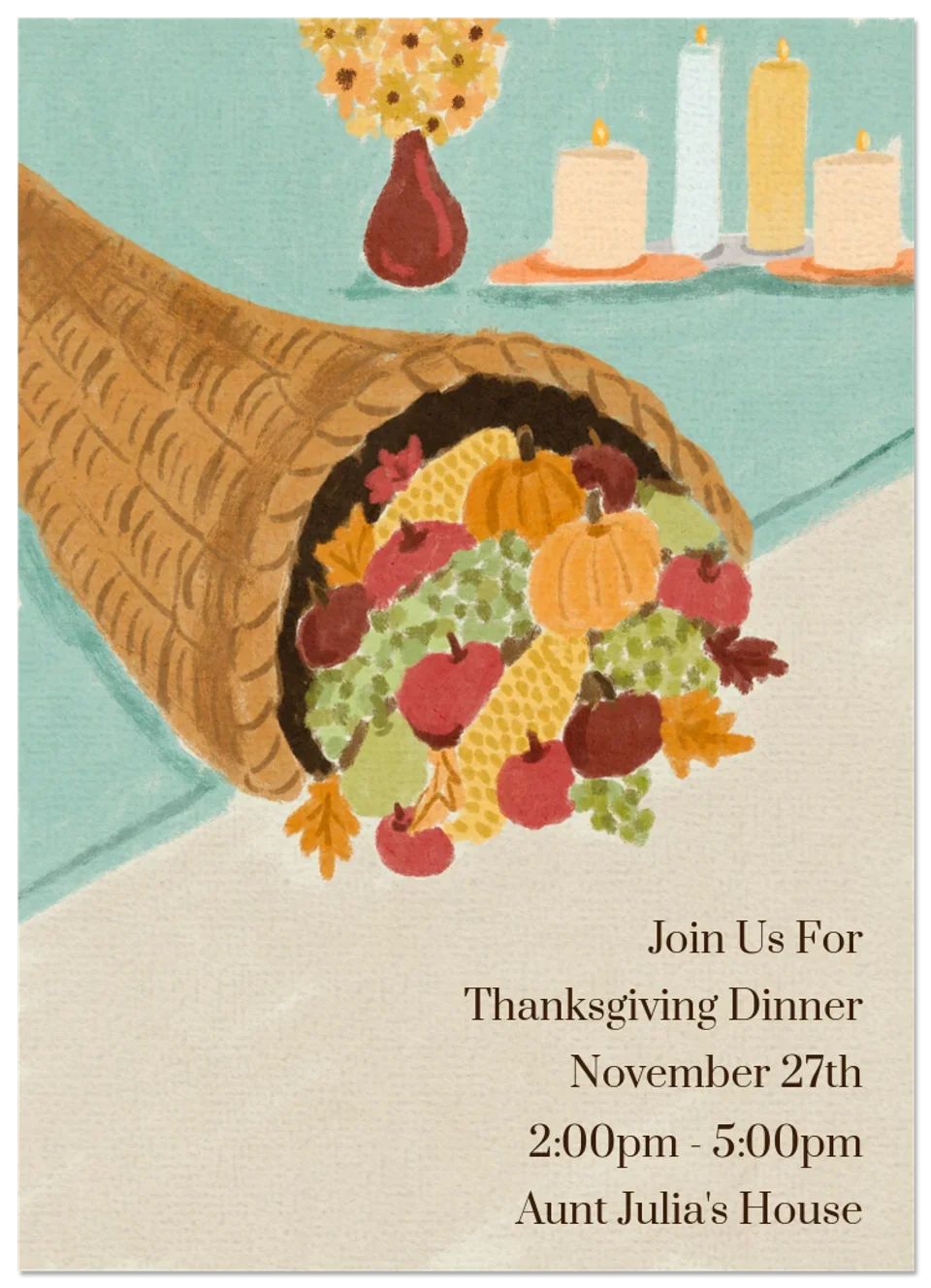 Bountiful Dinner card image