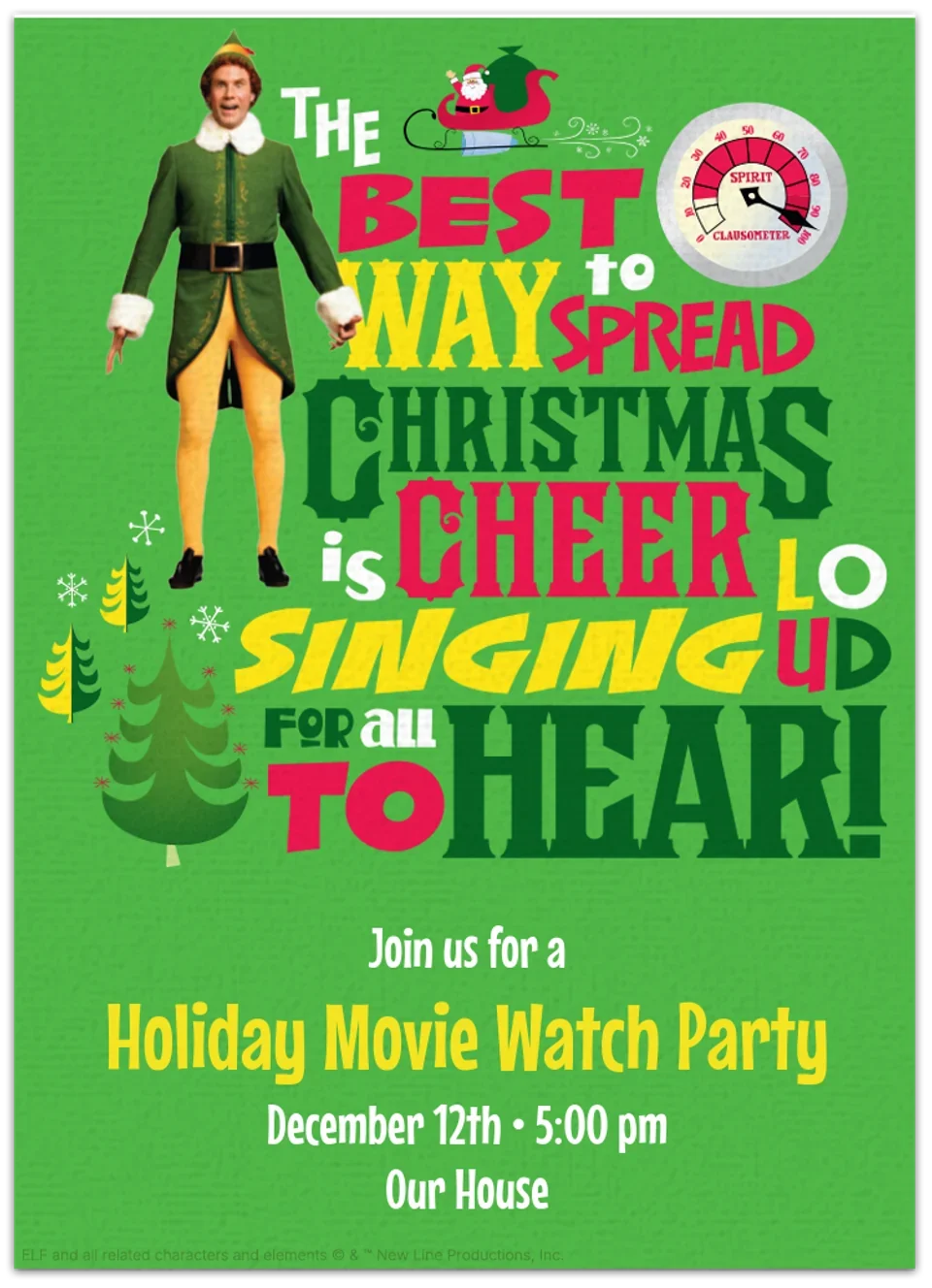 Elf | Singing Loud card image