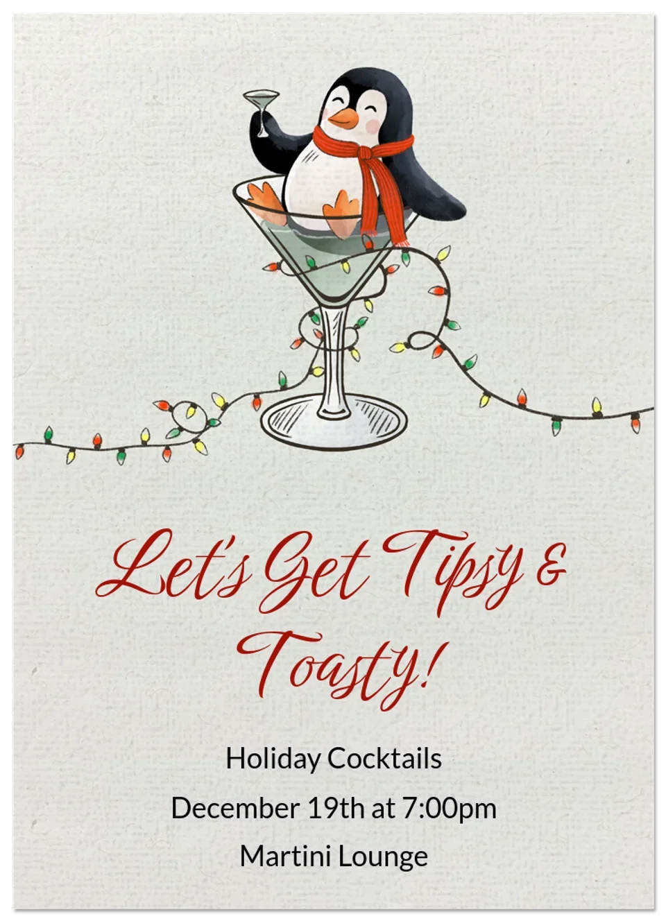 Tipsy Penguin card image