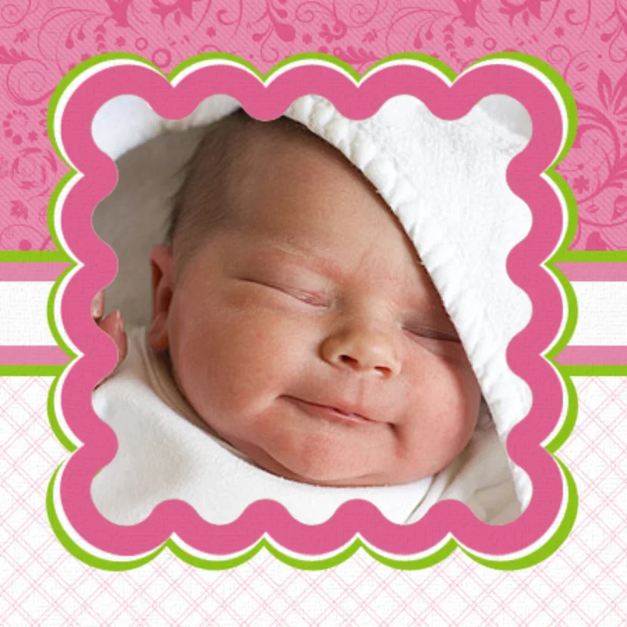 Pink Photo Frame card image
