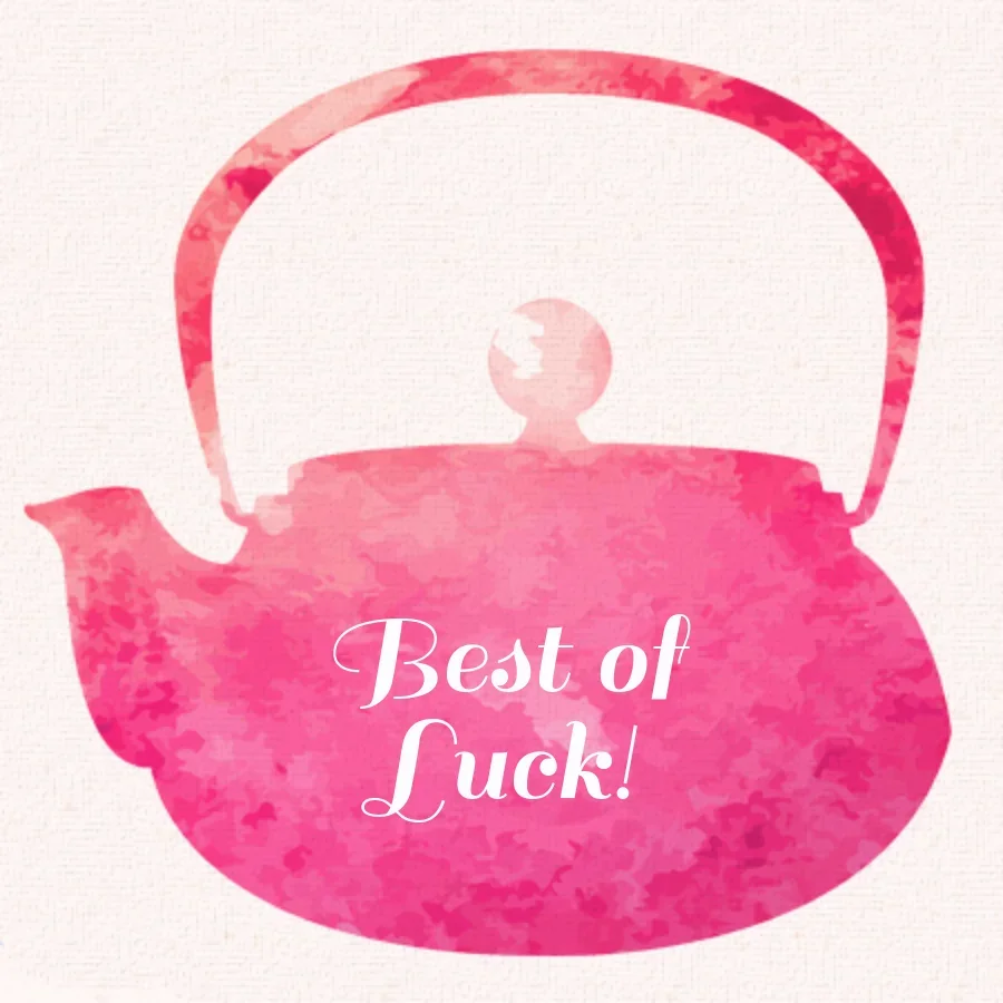 Cheerful Teapot card image