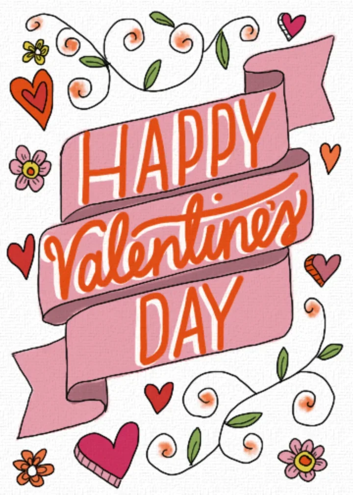 Valentine's Day Script card image