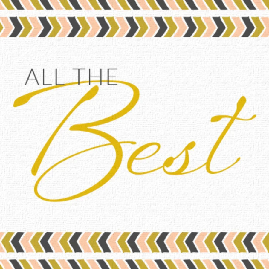 All The Best card image