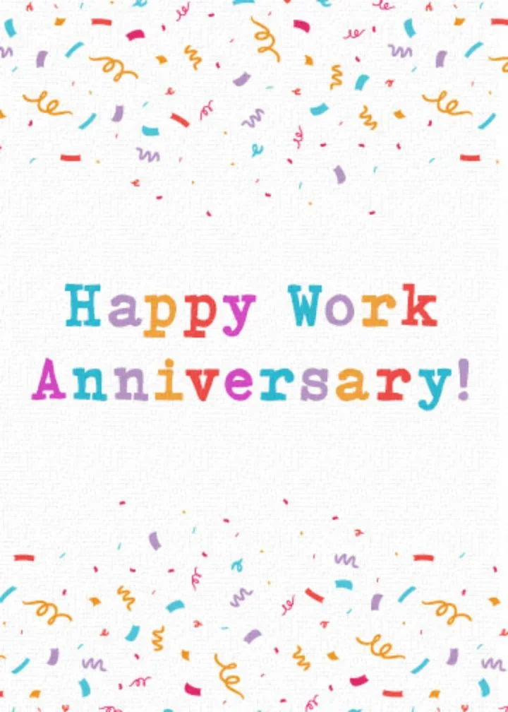 Work Celebration card image