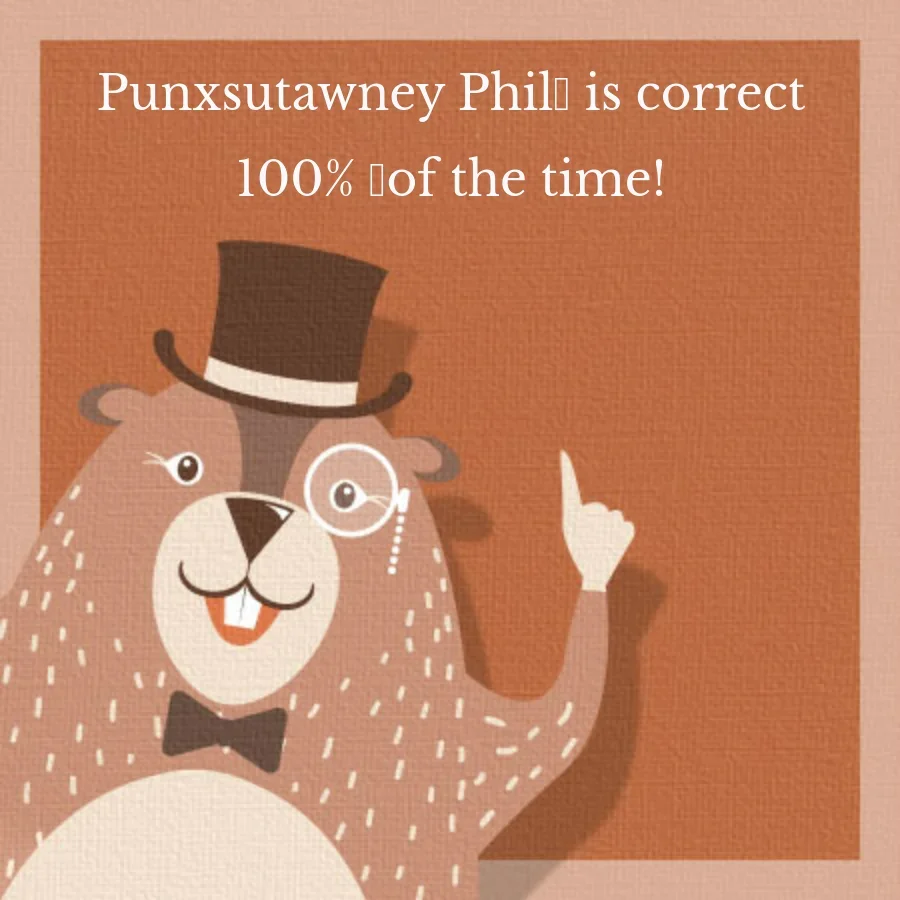 Fun Groundhog Day Fact card image