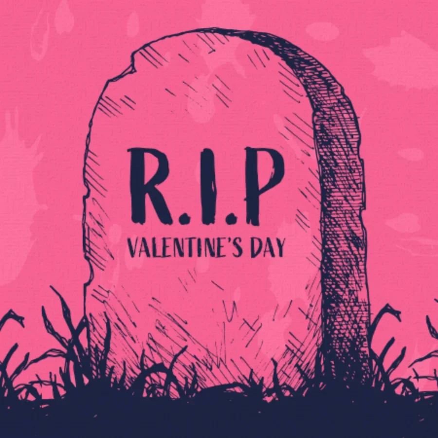 R.I.P. Valentine's Day card image