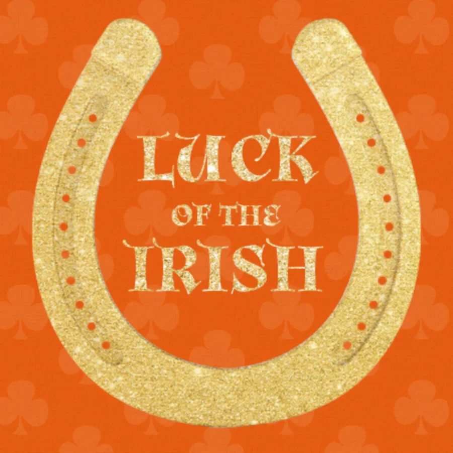 Luck of the Irish card image