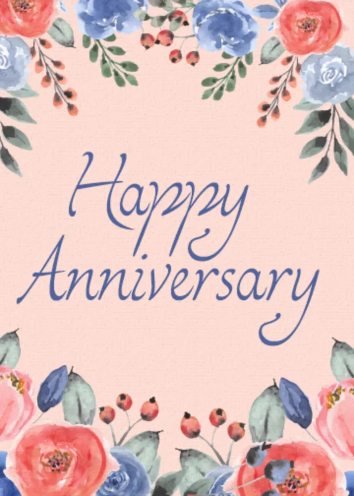 Anniversary Bouquet card image
