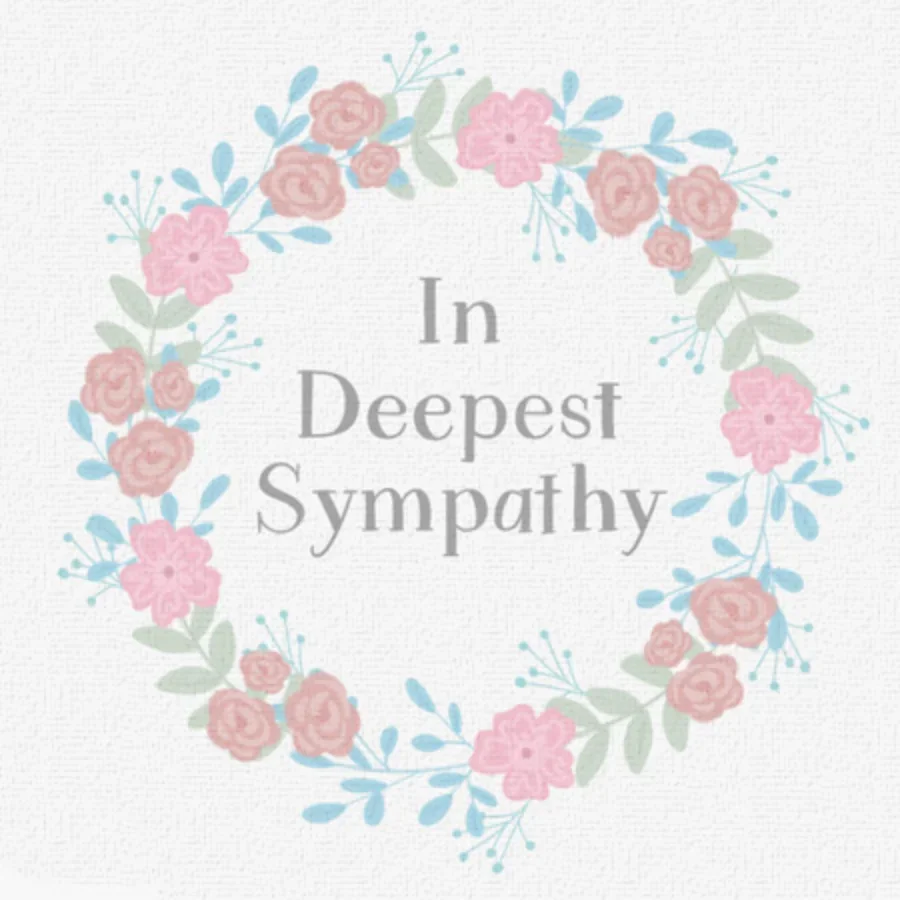 With Deepest Sympathy card image