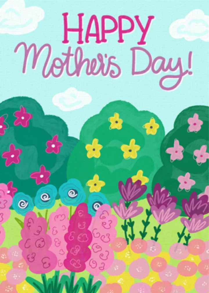 Mother's Day Garden card image