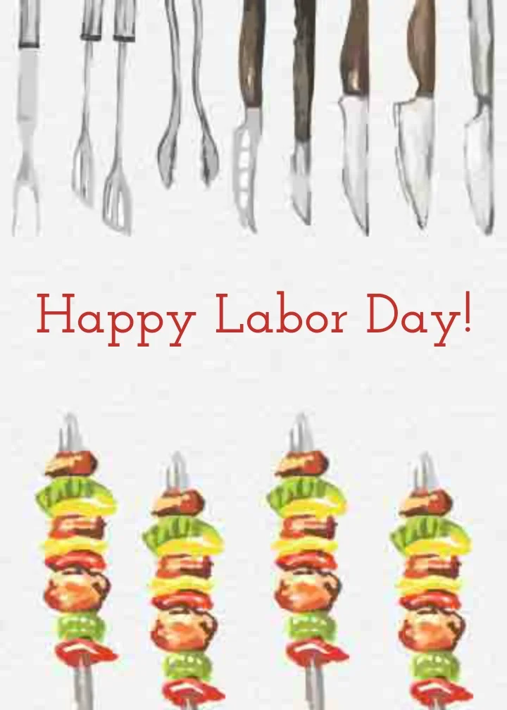 BBQ Watercolor card image