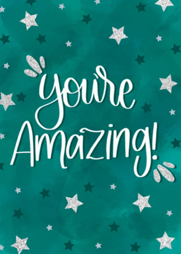 You're Amazing card image