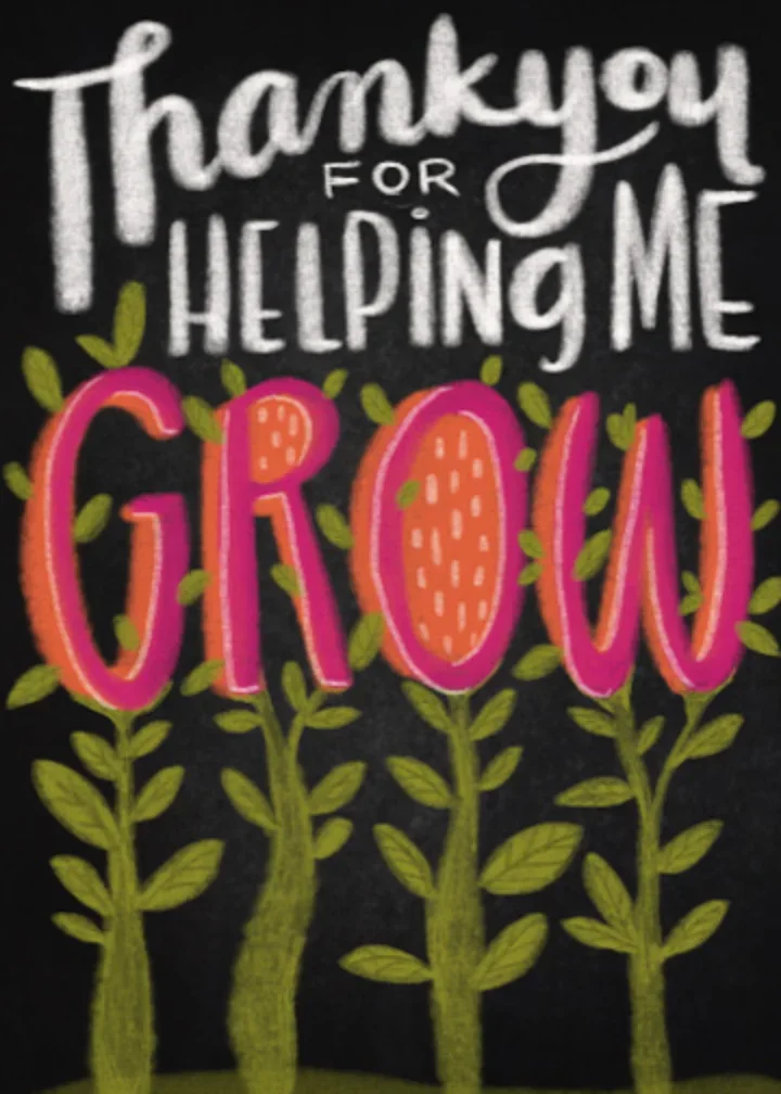 For Helping Me Grow card image