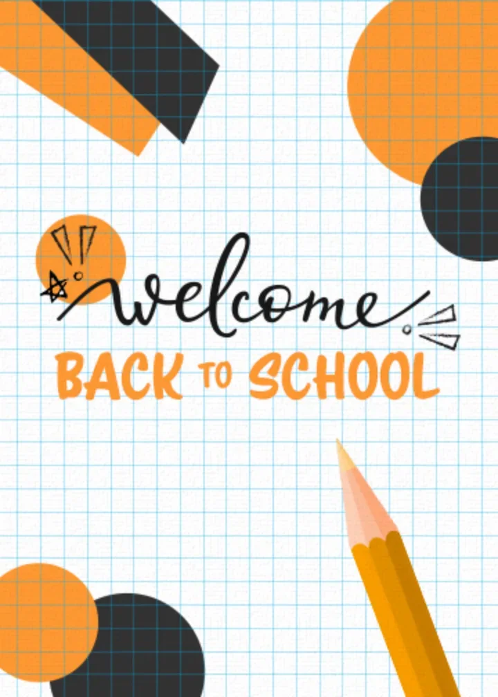 Welcome Back to School card image