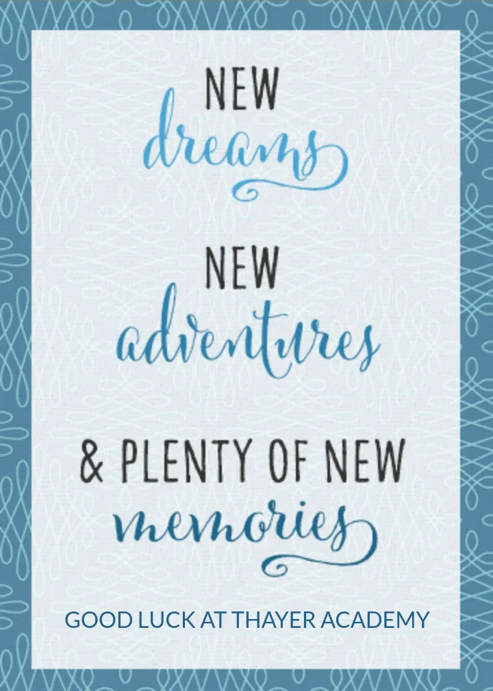 Good Luck in School card image