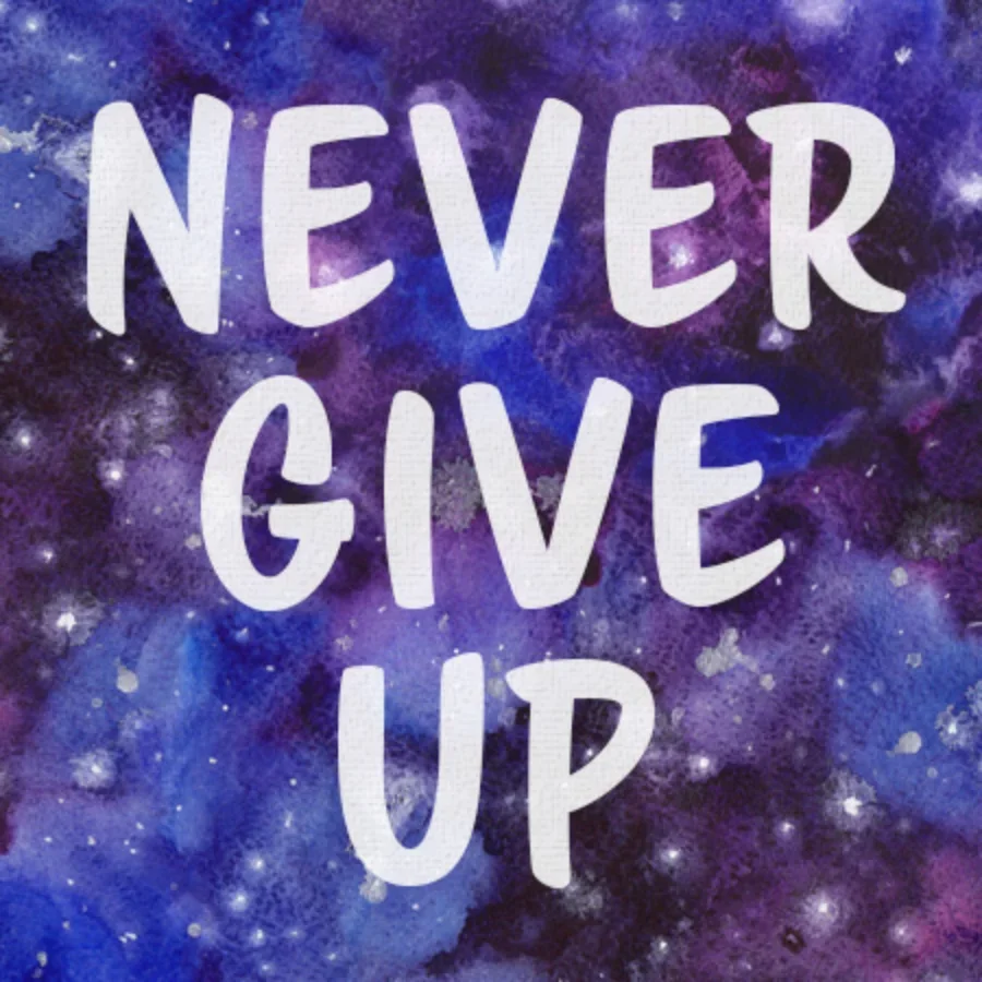 Never Give Up card image