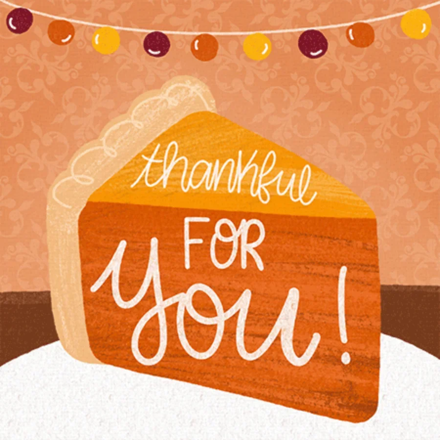 Thanksgiving Pie card image