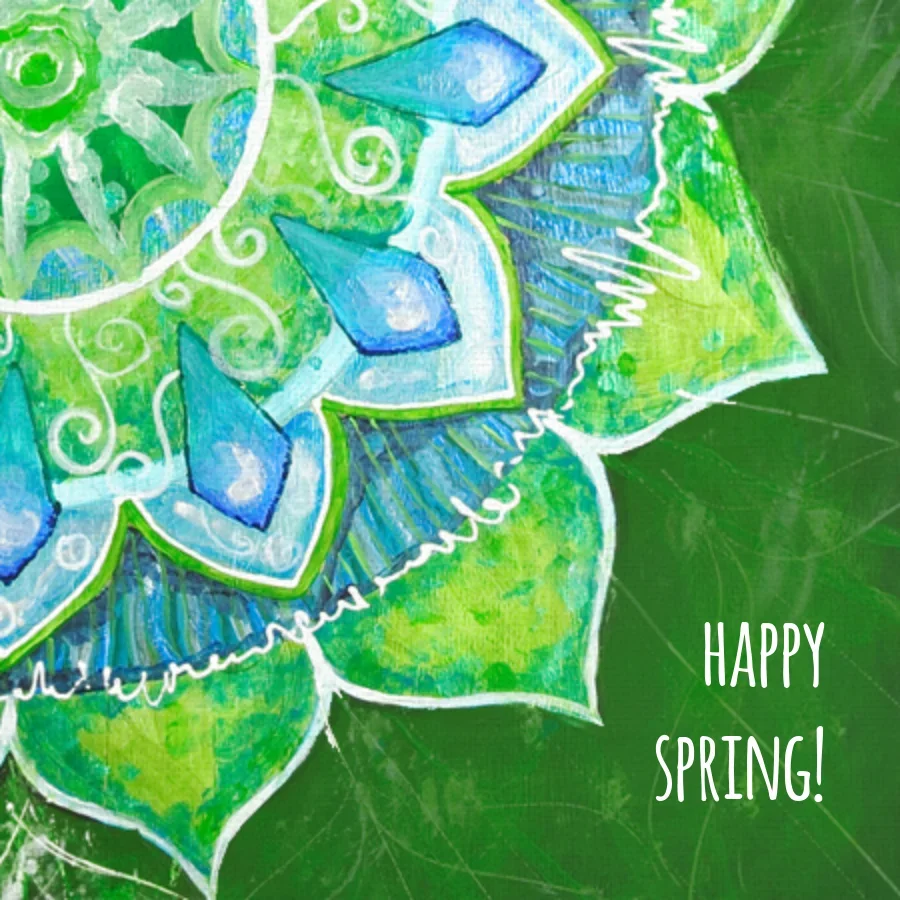 Spring Petals card image