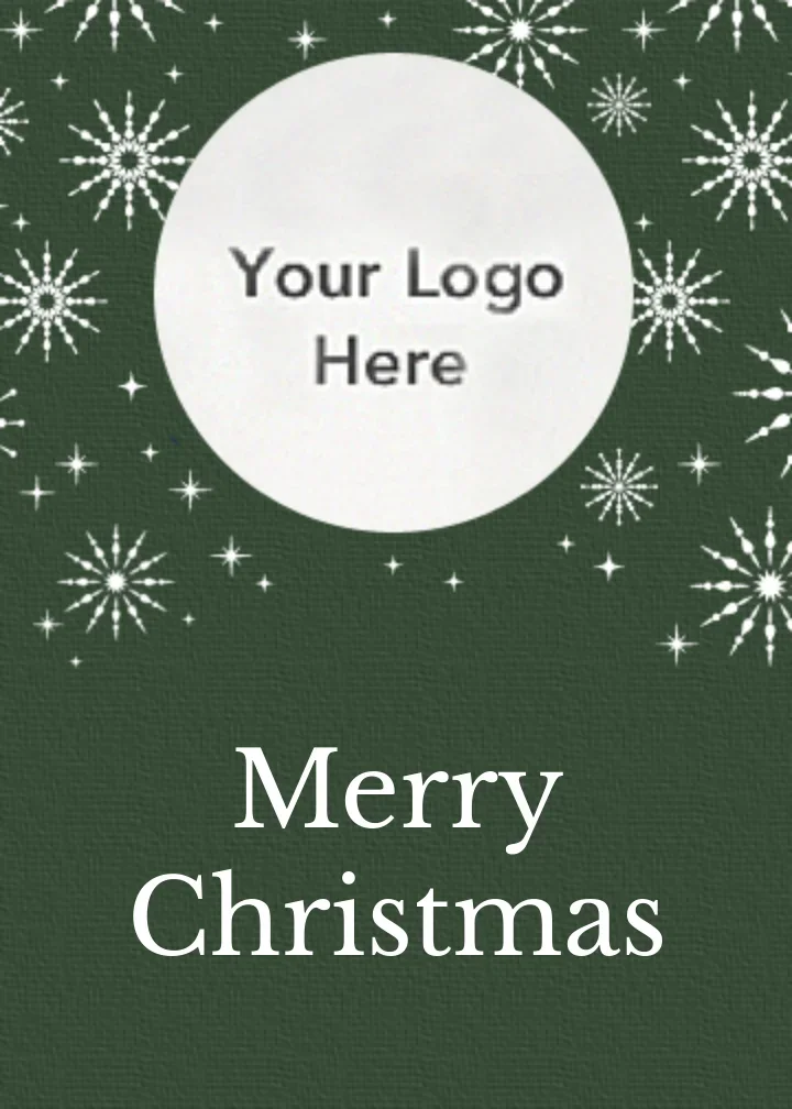Business Christmas Photo card image