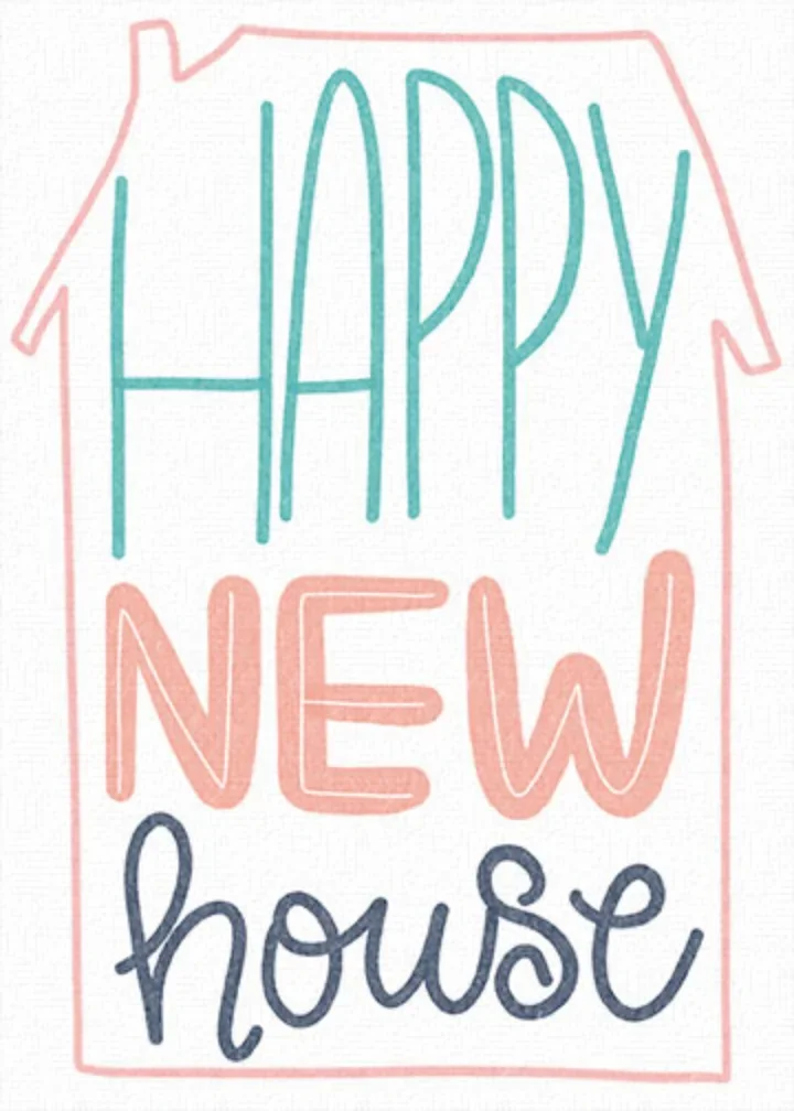 Happy New House card image