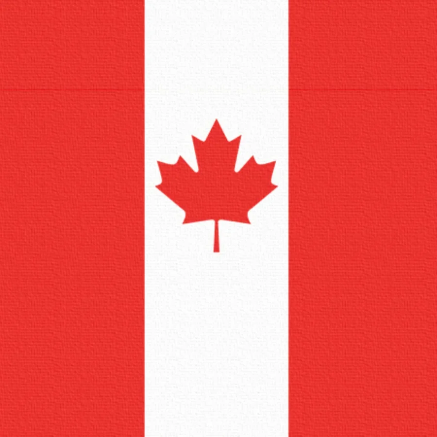 Canada Day Flag card image