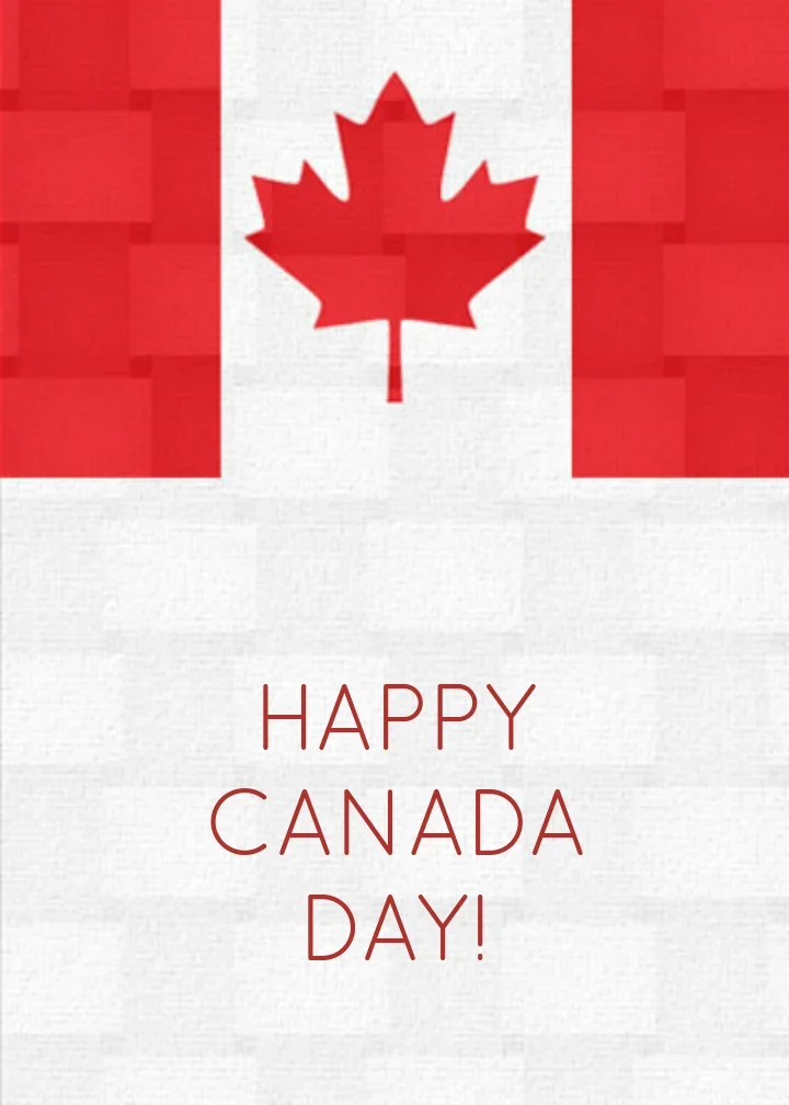 Canada Day Texture card image