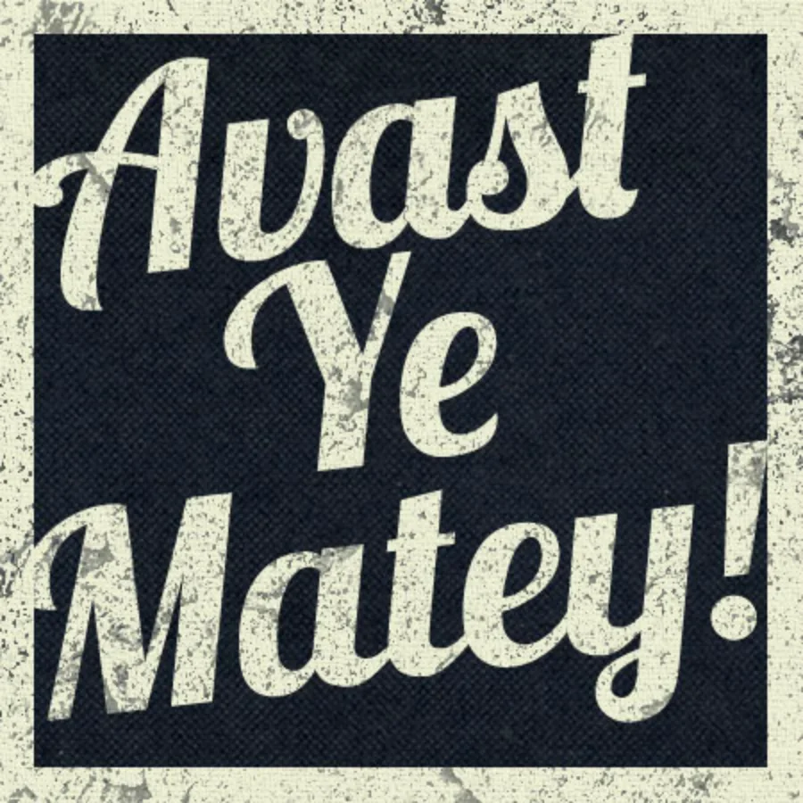 Avast Ye Matey card image