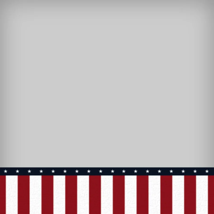 American Flag Photo Frame card image