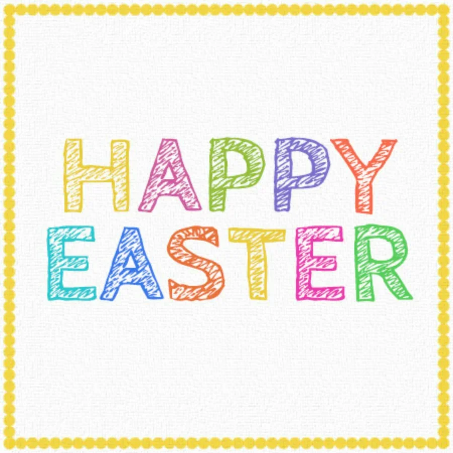Happy Easter card image