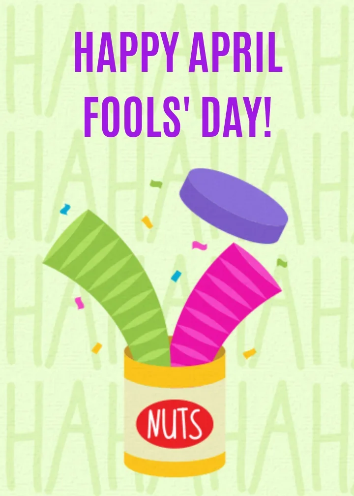 April Fools' card image