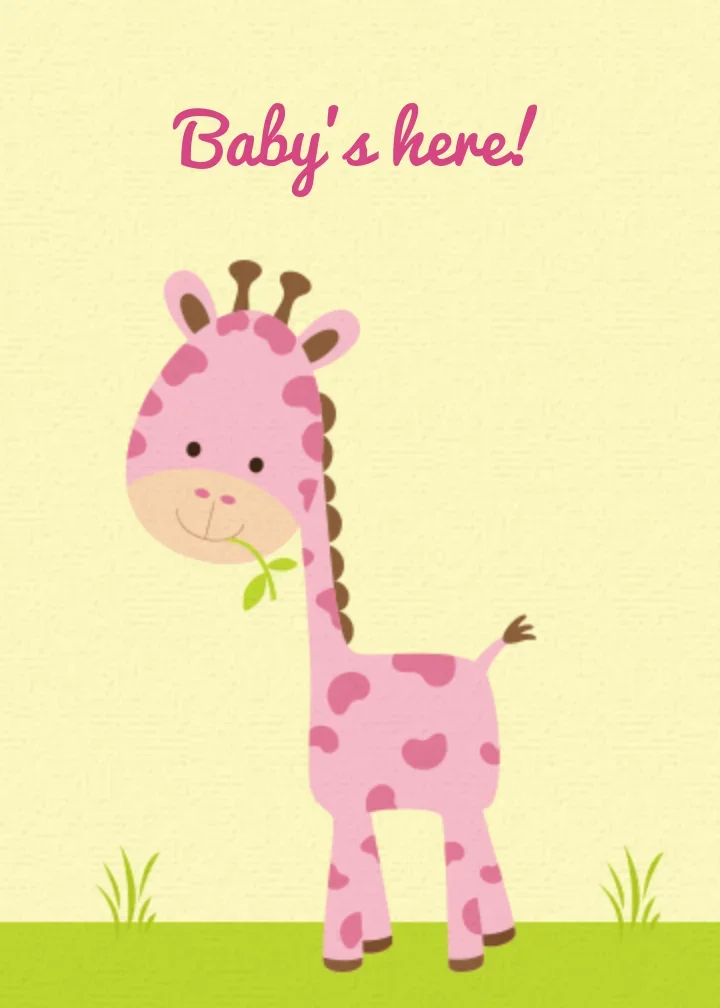The Pink Giraffe card image