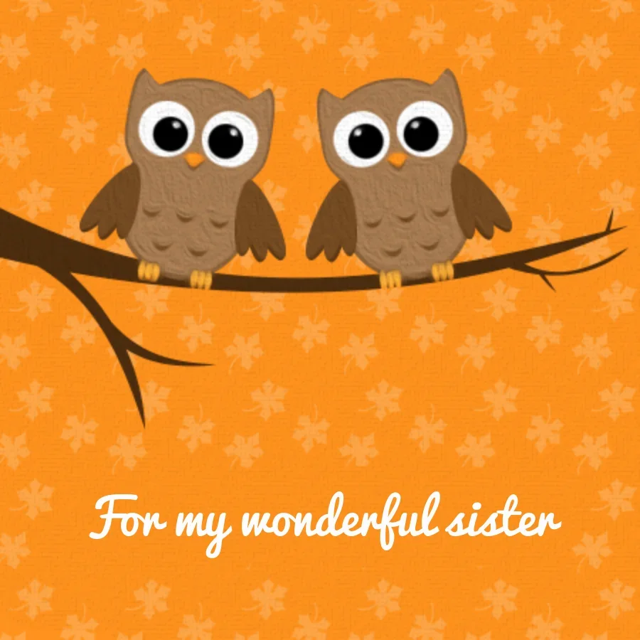 Sister Owls card image
