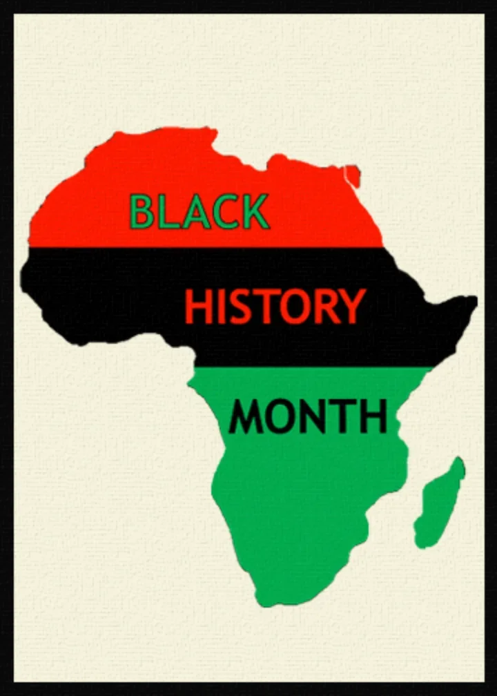Black History Month card image
