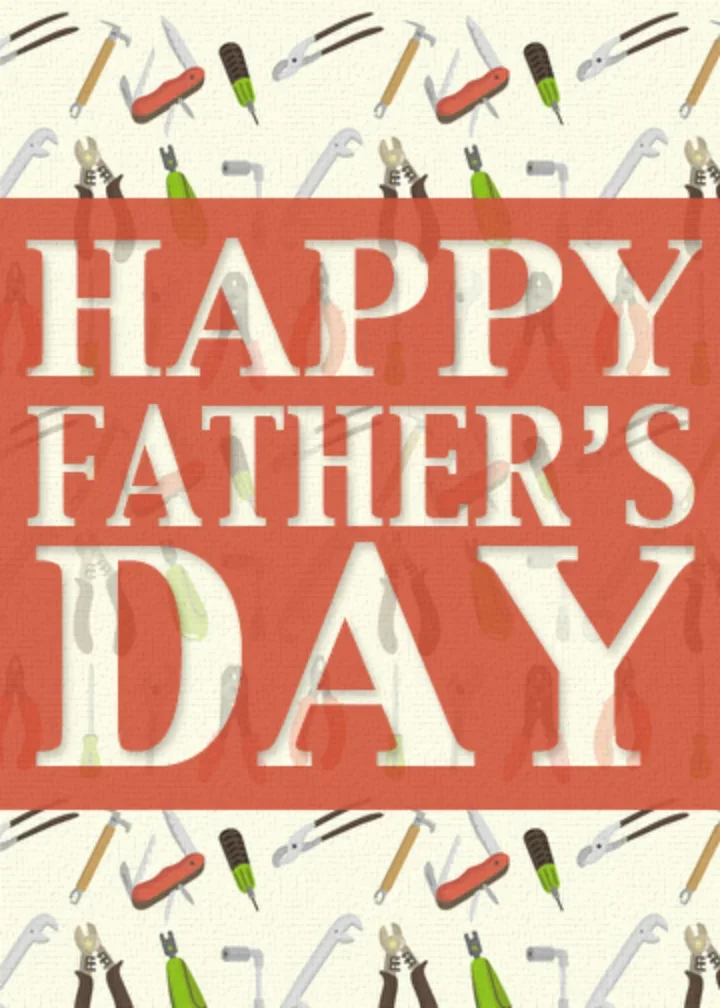 Father's Day Tools card image