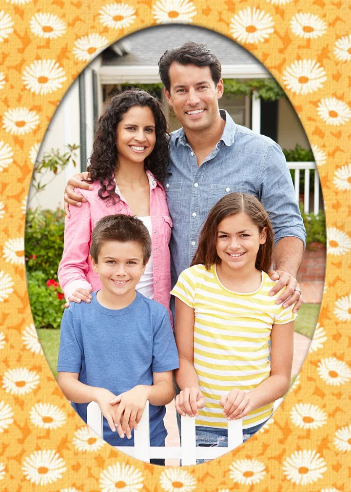 Spring Daises Photo card image