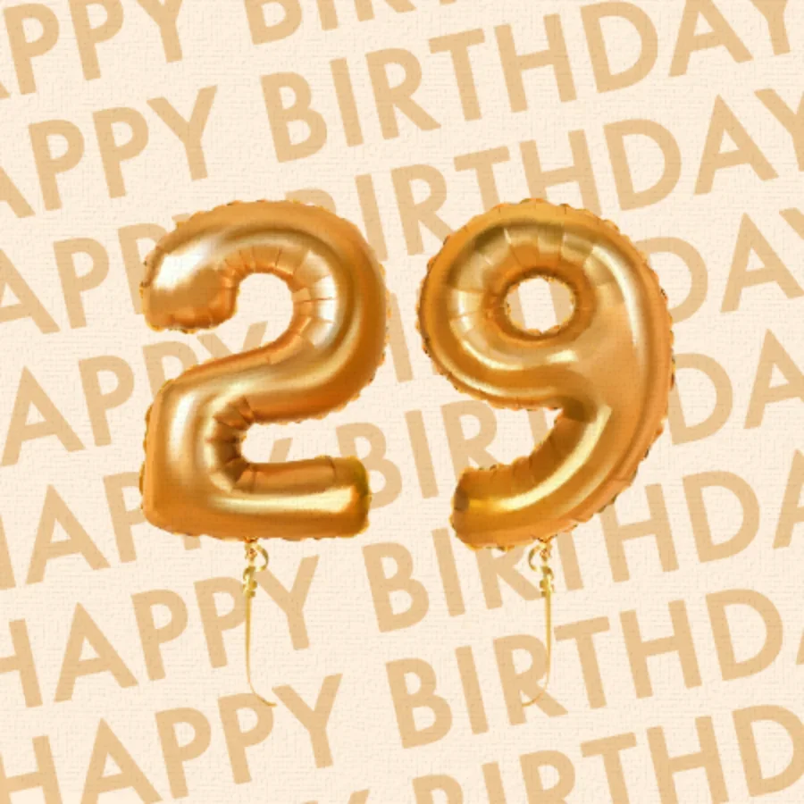 29 Balloons card image