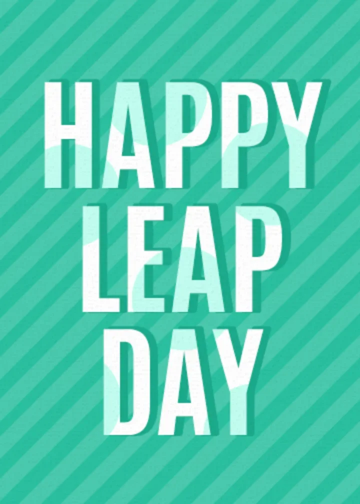 Happy Leap Day card image