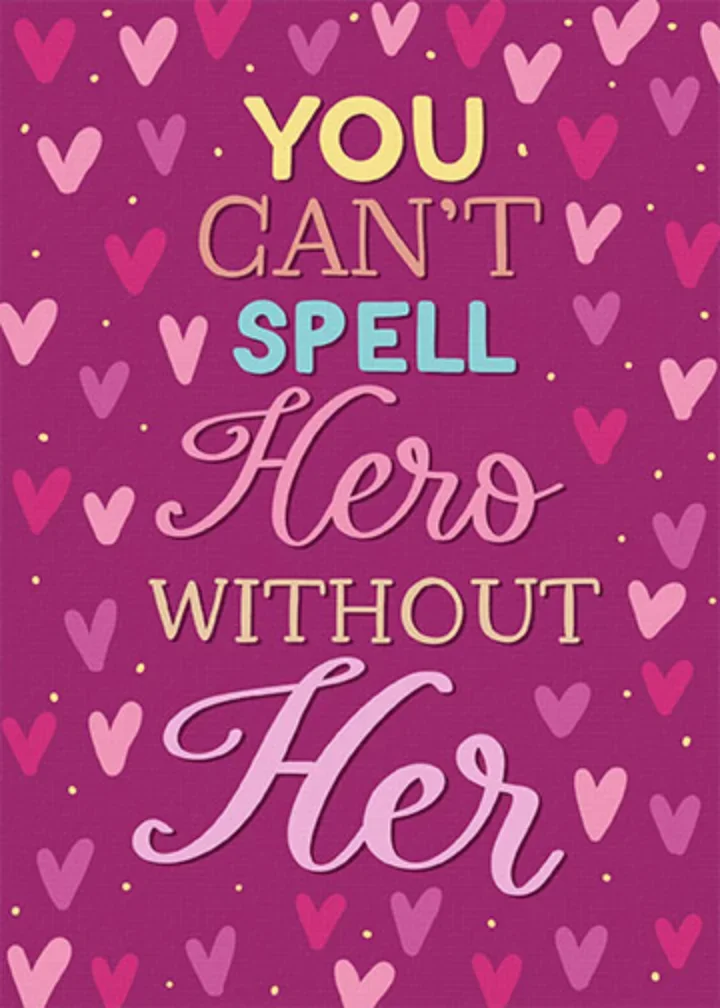 Hero Women's Day card image